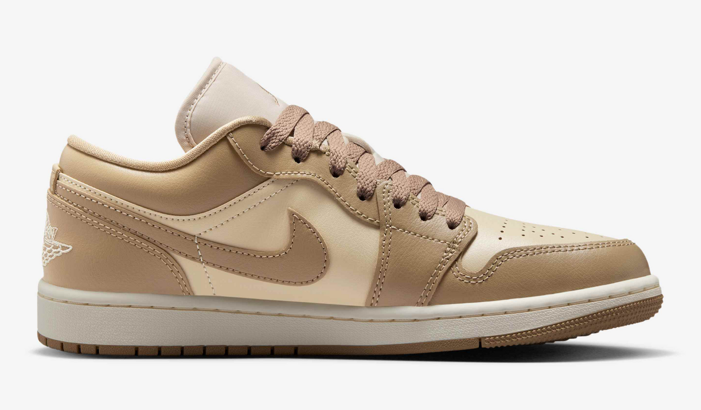 Air Jordan Women's Retro 1 Low 'Rattan Sail Desert Camo' - DC0774-203