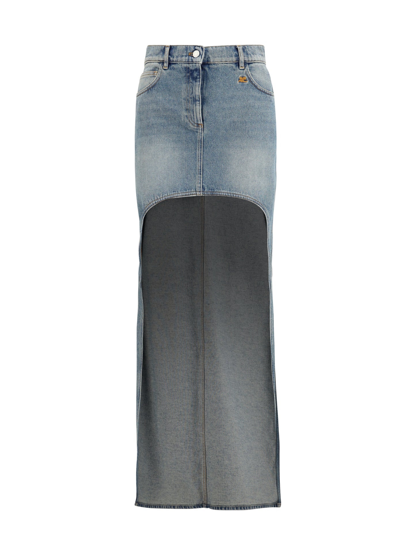 Skirt, Denim Circle