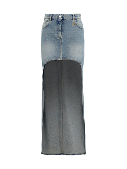 Skirt, Denim Circle