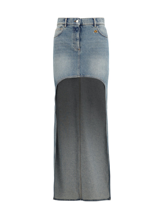 Skirt, Denim Circle