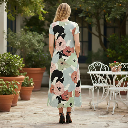 Pink and Green /w Black-