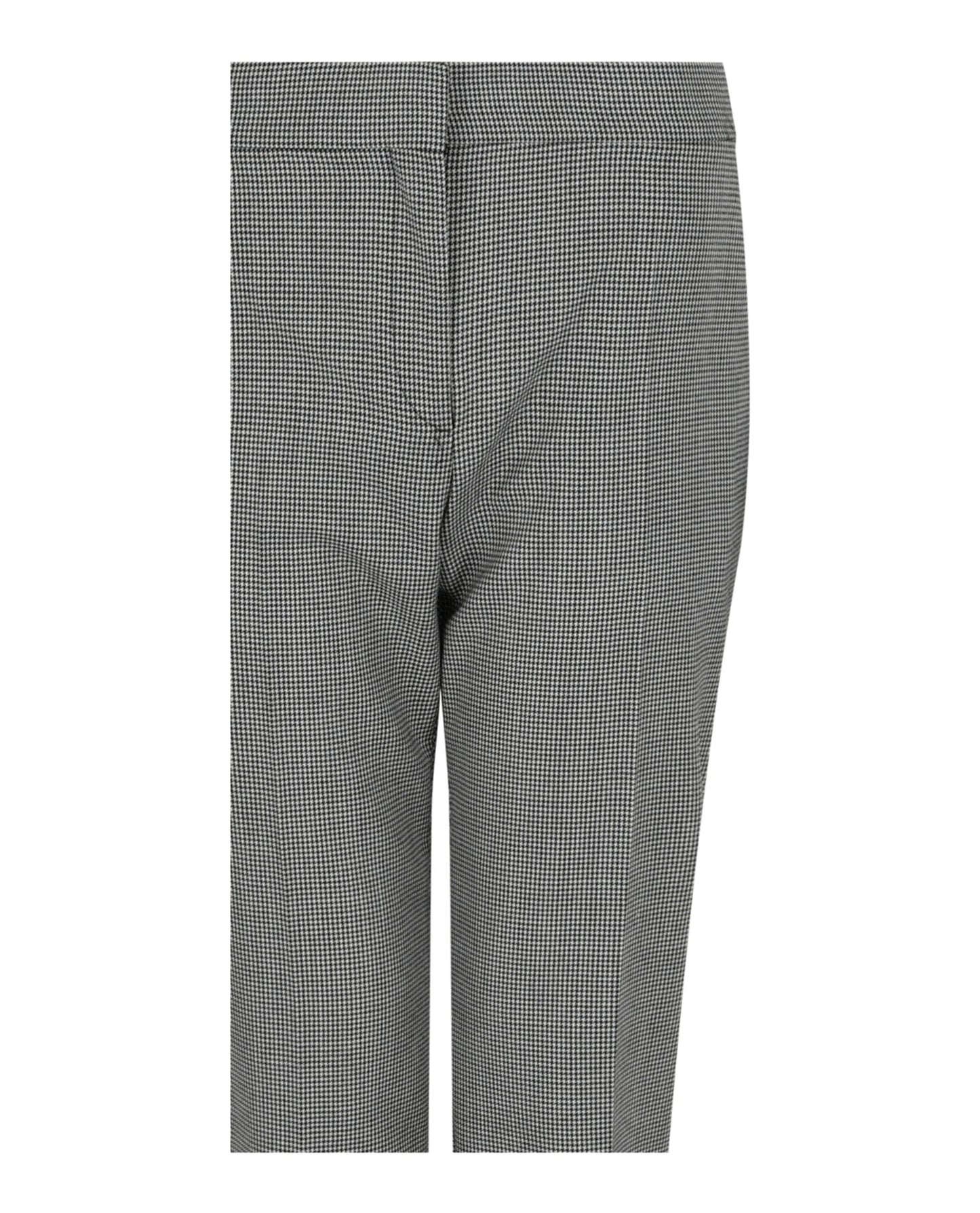 Alexander McQueen Houndstooth Cigarette Trousers