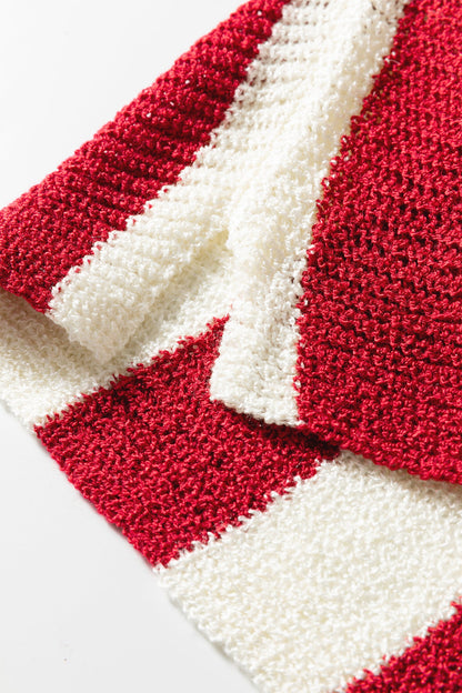 Threaded Pear Anika Colorblock Bracelet Sleeve Sweater
