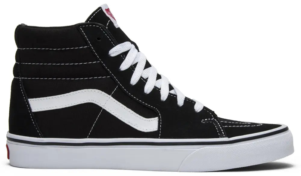 [vn000d5ib8c] Mens Vans Ua Sk8-hi Black/black/white - Black/white