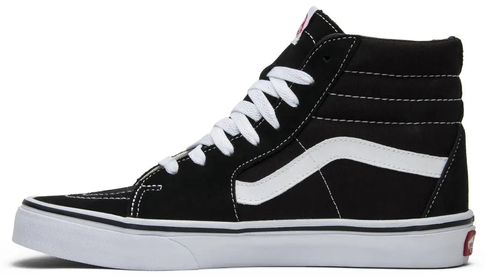 [vn000d5ib8c] Mens Vans Ua Sk8-hi Black/black/white - Black/white