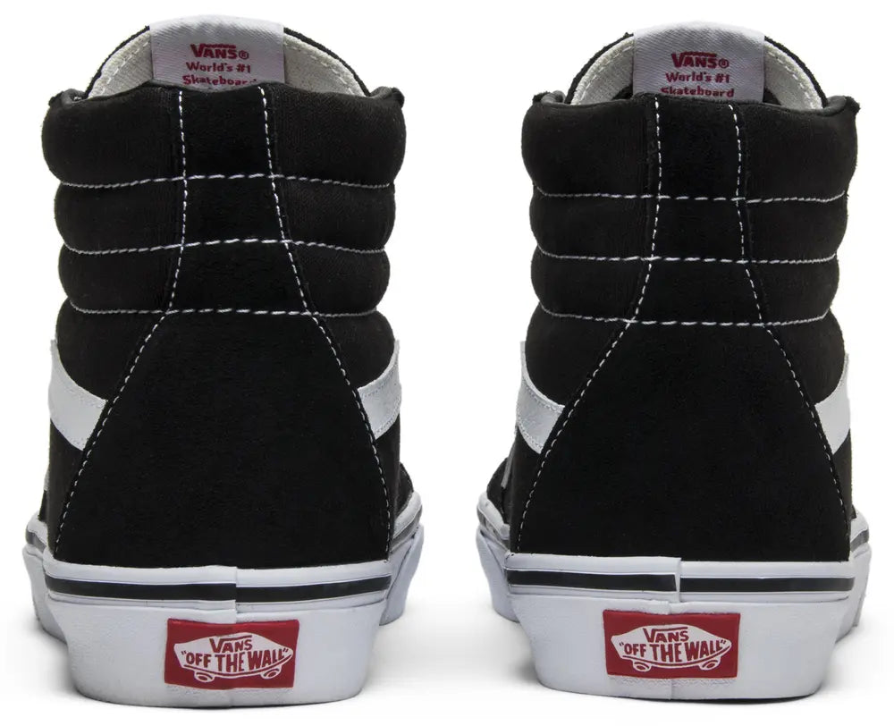 [vn000d5ib8c] Mens Vans Ua Sk8-hi Black/black/white - Black/white