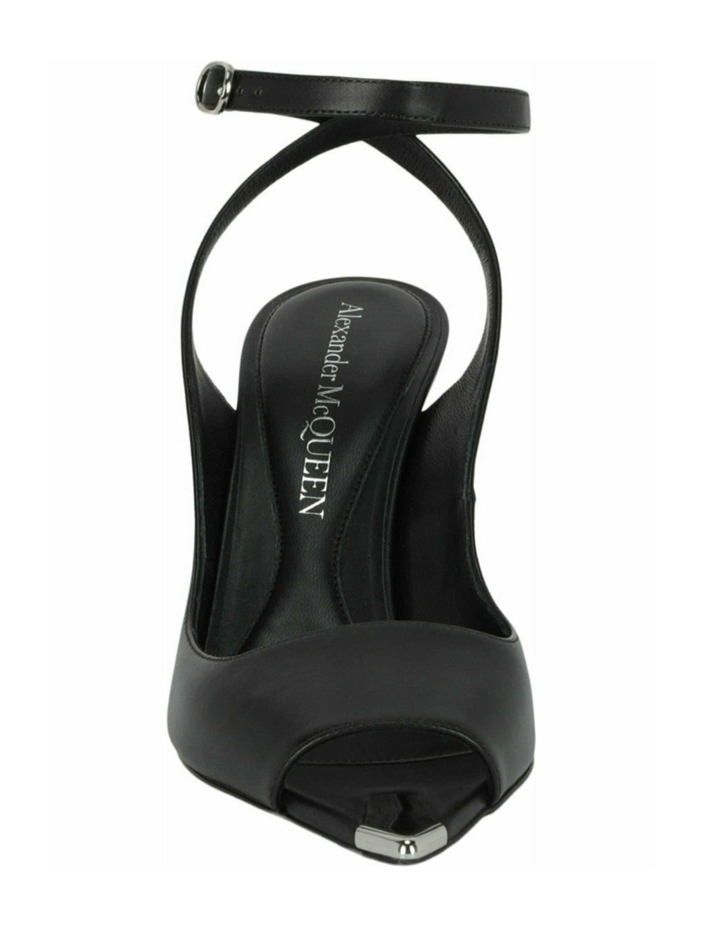 Alexander McQueen Punk Peep Toe Sandals