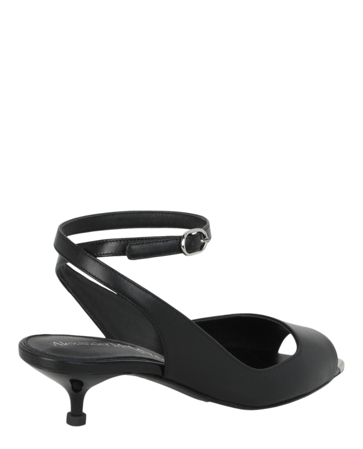 Alexander McQueen Punk Peep Toe Sandals