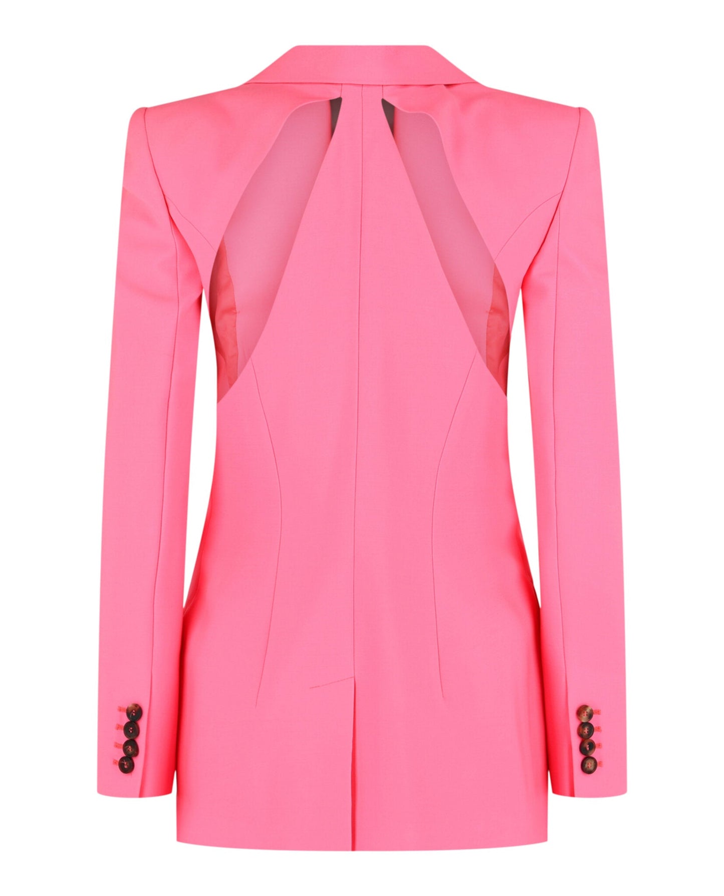 Alexander McQueen Slashed Single-Breasted Blazer