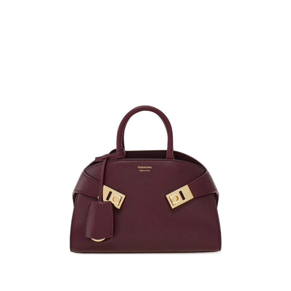 Tote Bag Calfskin Red