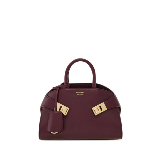 Tote Bag Calfskin Red