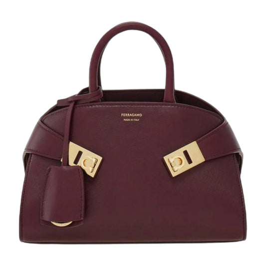 Tote Bag Calfskin Red