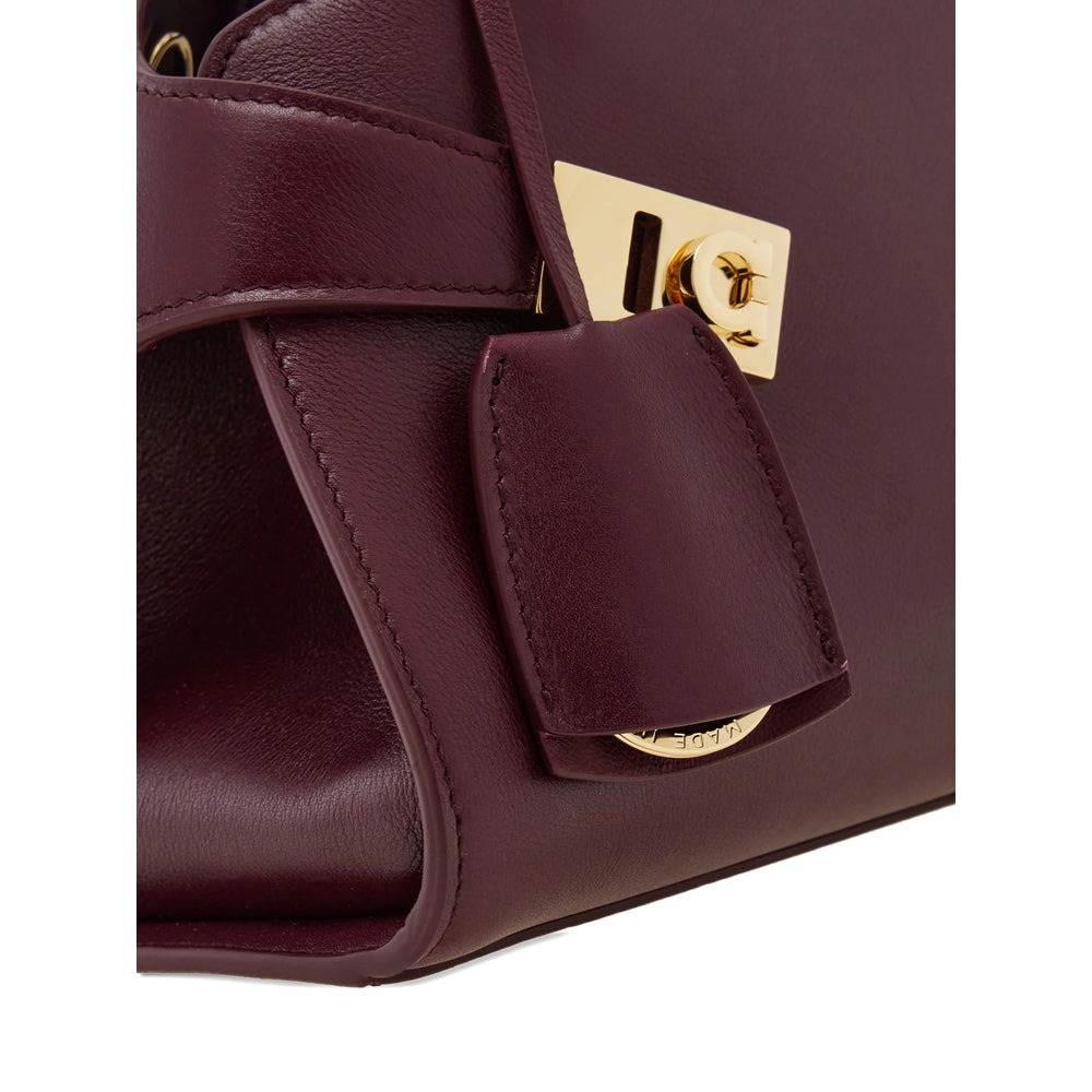 Tote Bag Calfskin Red