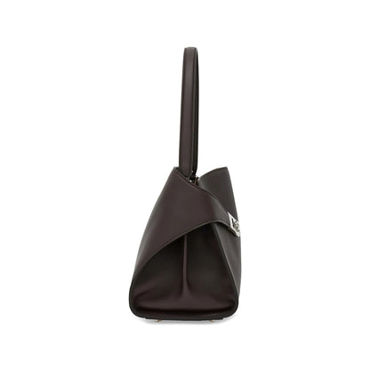 Shoulder Bag Brown Calfskin