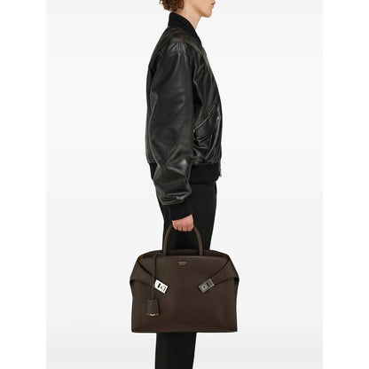 Leather Tote Bag Brown