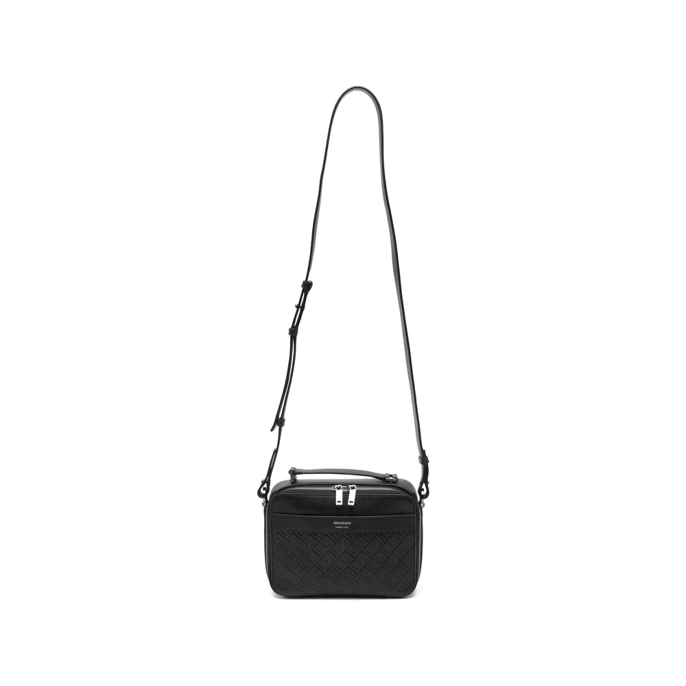 Bum Bag Black Calf Leather