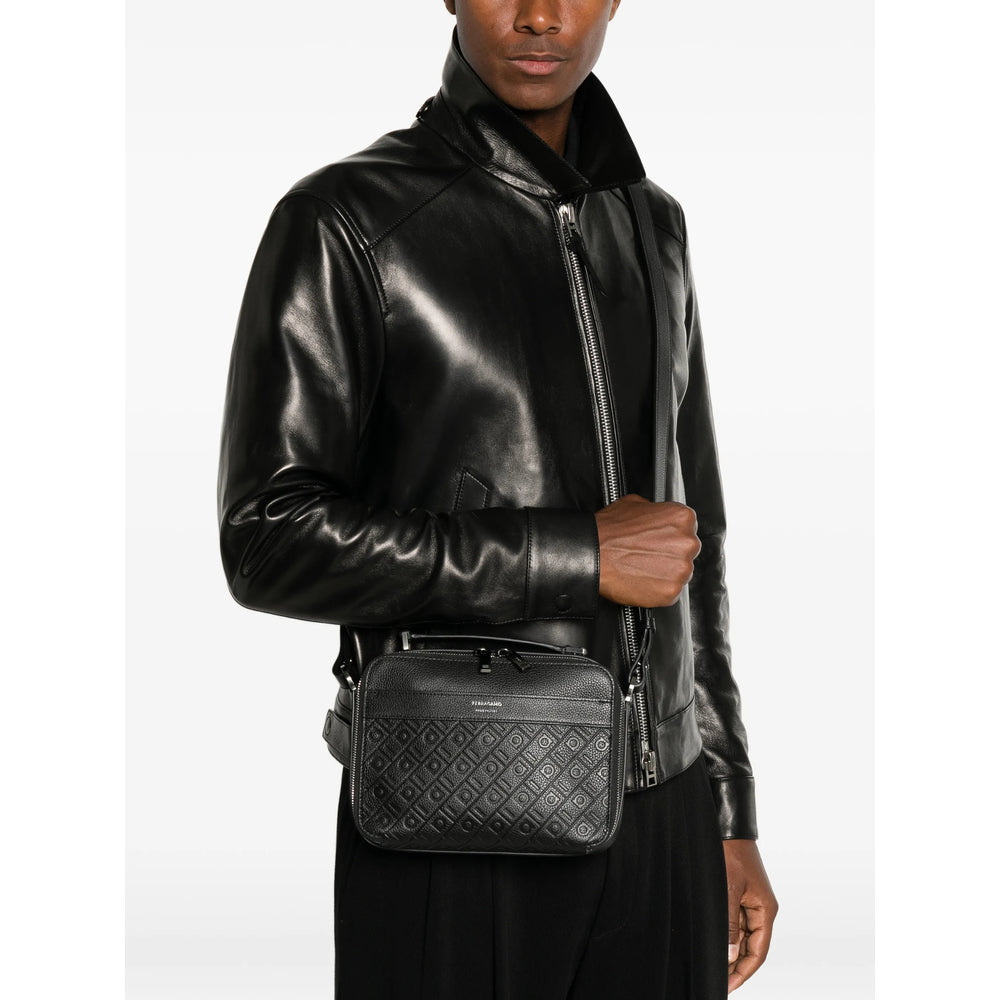 Bum Bag Black Calf Leather