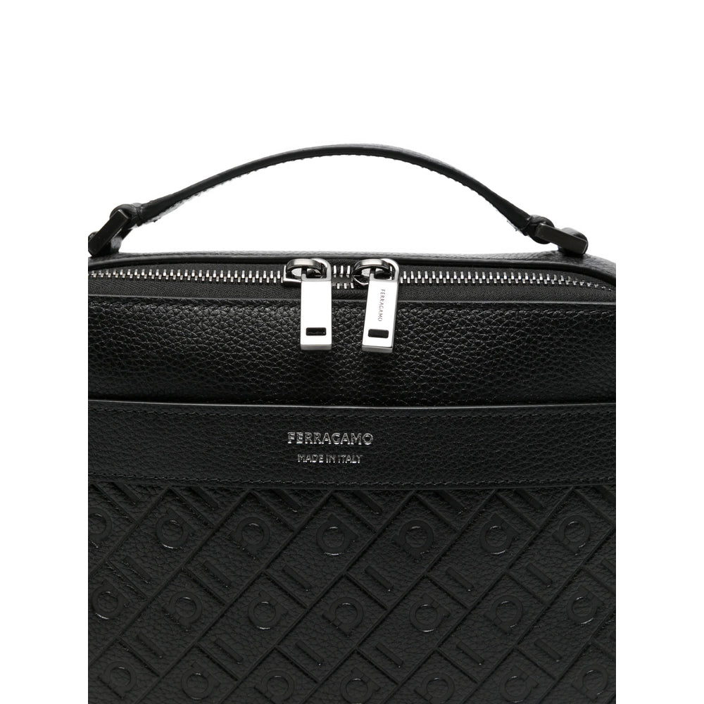 Bum Bag Black Calf Leather
