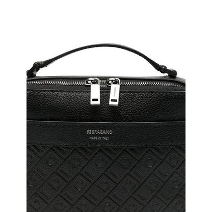 Bum Bag Black Calf Leather