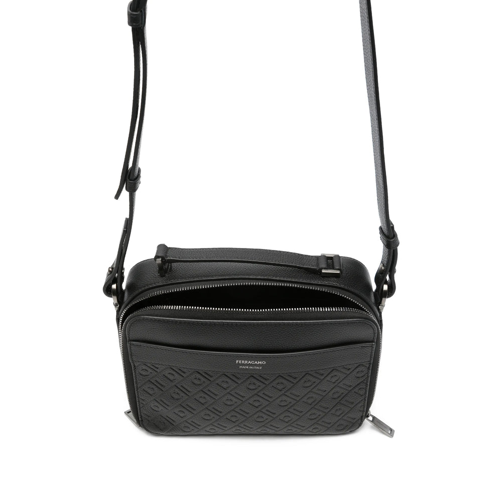 Bum Bag Black Calf Leather