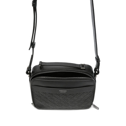 Bum Bag Black Calf Leather