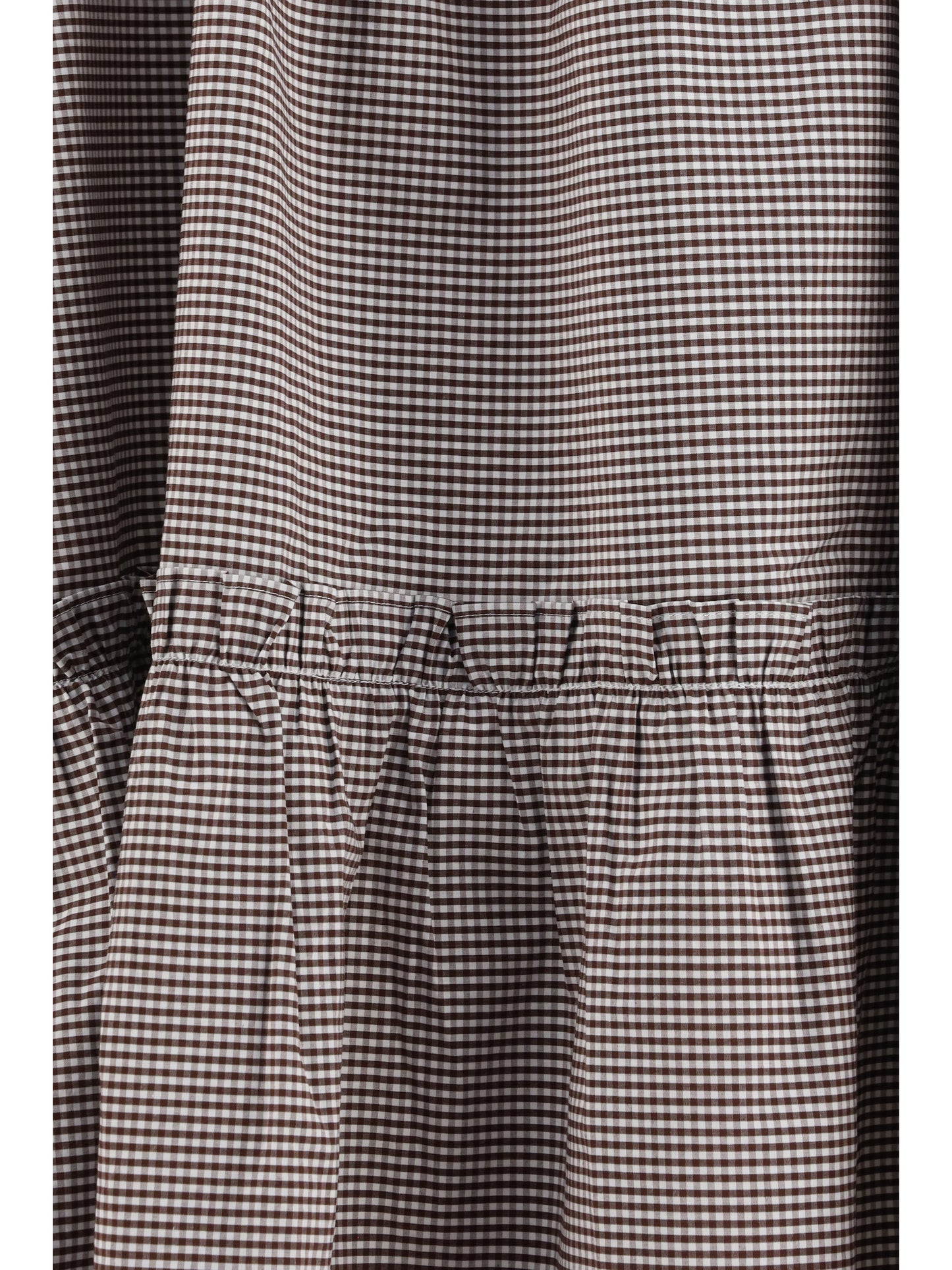 Skirt, Checked Cotton