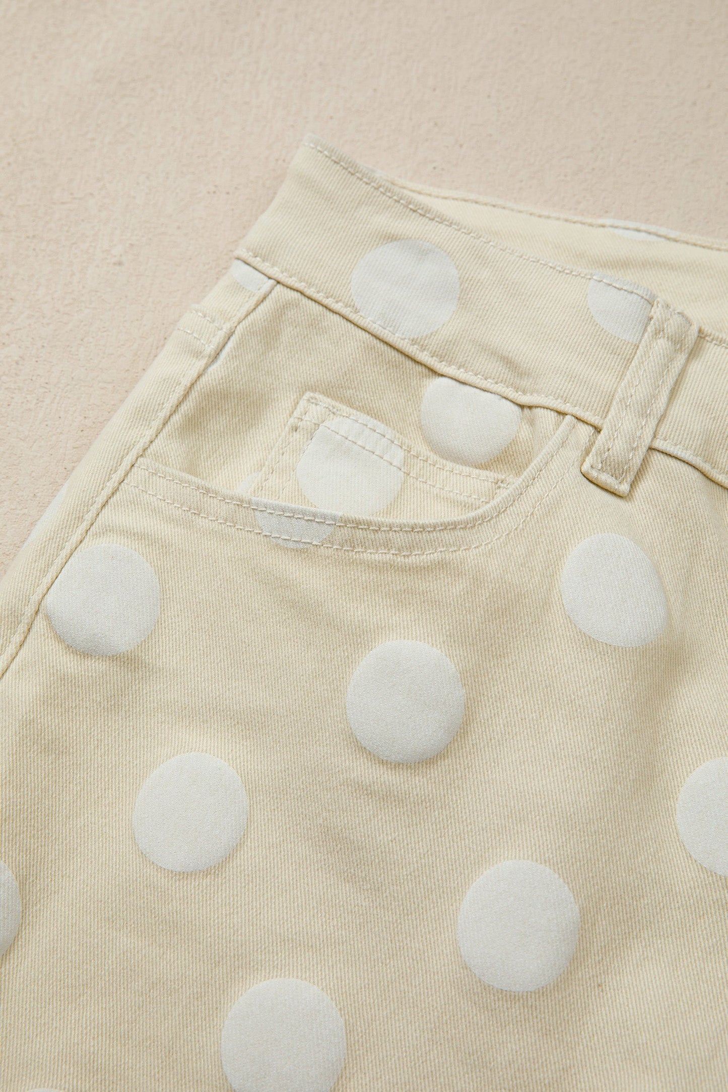 Threaded Pear Daleyza Raw Hem Shift Jeans