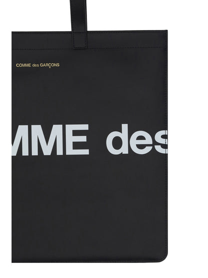 Calfskin Shoulder Shopping Bag
