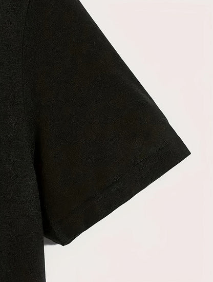 Printed Short Sleeve Mens Shirts