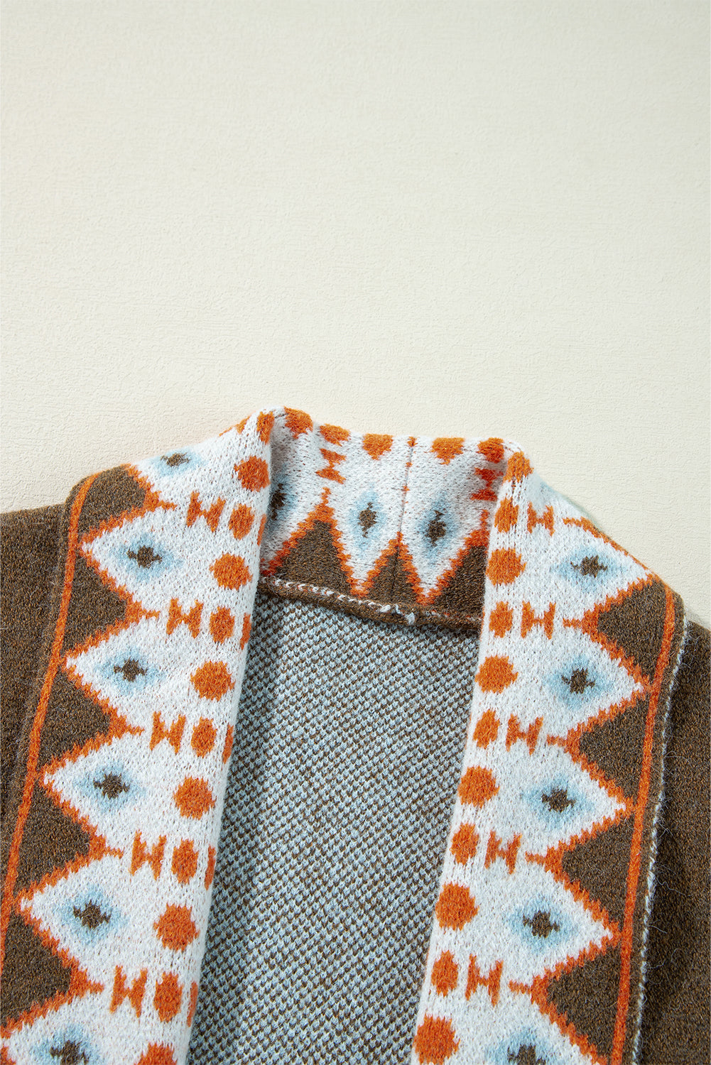 Threaded Pear Evelyn Open Front Knitted Cardigan