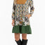 Mustard Green Floral Print