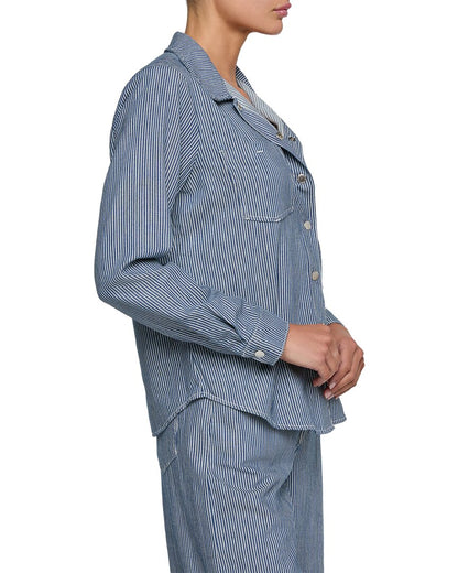LABS-AZURE BLUE STRIPE-