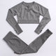 Dark grey longsleeve pantsuit