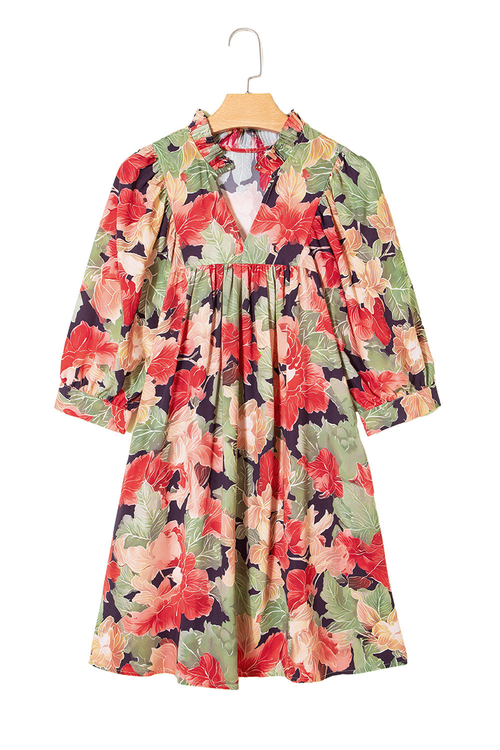 Threaded Pear Annika Half Sleeve Mini Dress