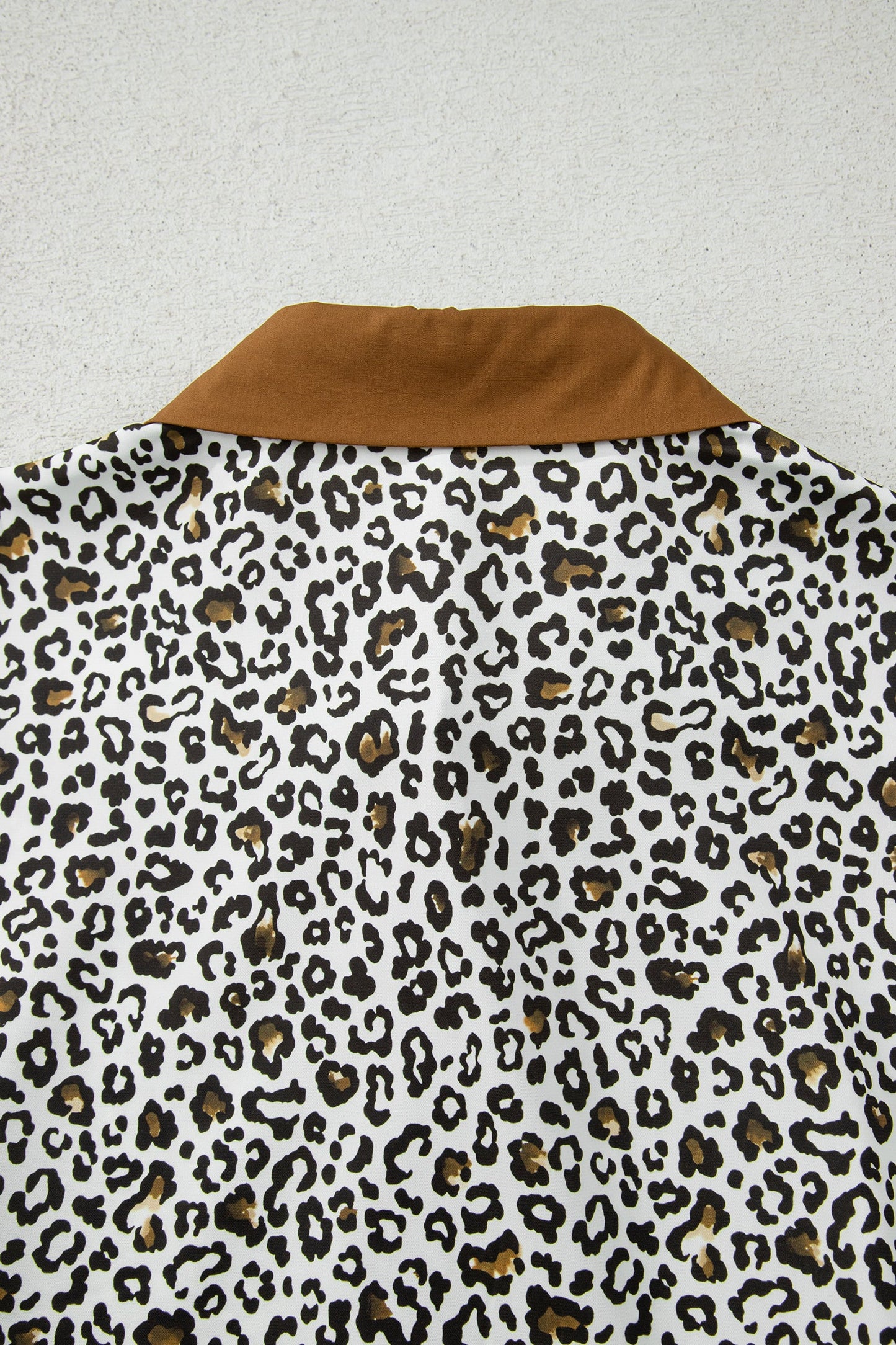 Threaded Pear Elsa Puff Sleeve Print PLUS Blouse