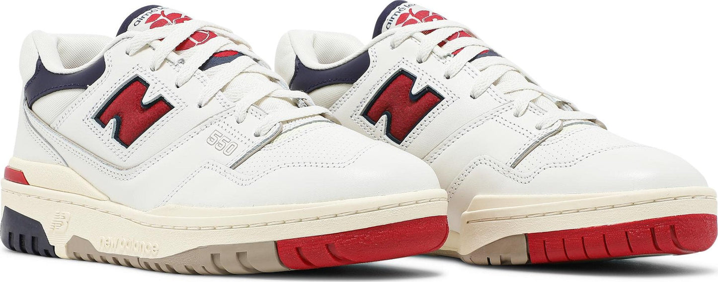 Men's New Balance Bb550 'Aime Leon Dore White Navy Red'