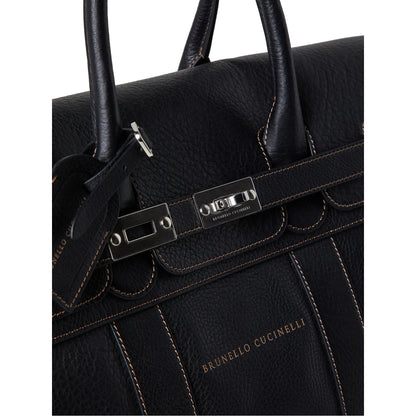 Bum Bag Black Calf Leather