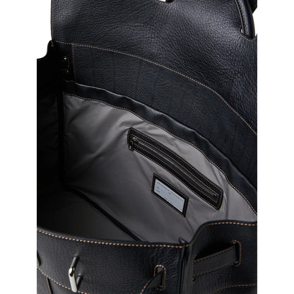 Bum Bag Black Calf Leather