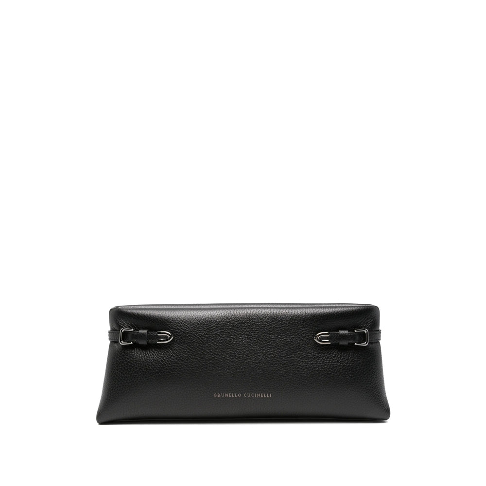 Clutch Bag Black Calf Leather