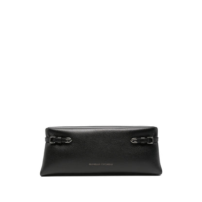Clutch Bag Black Calf Leather