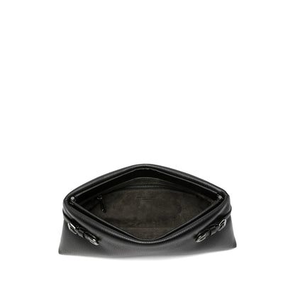 Clutch Bag Black Calf Leather