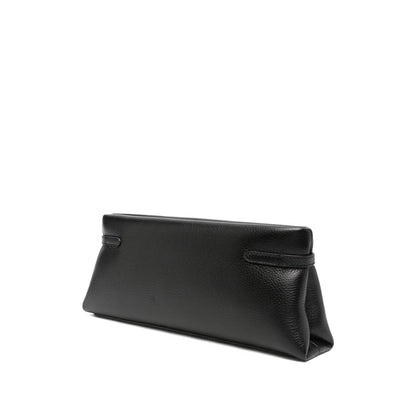 Clutch Bag Black Calf Leather
