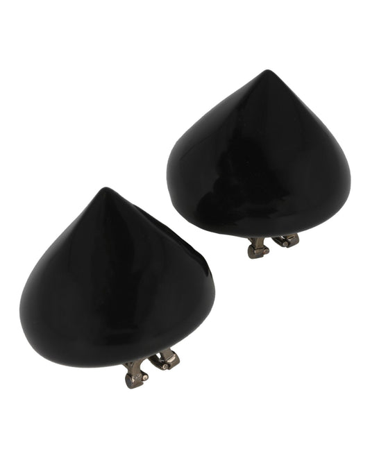 Ferragamo Large Sculptural Clip on Earrings