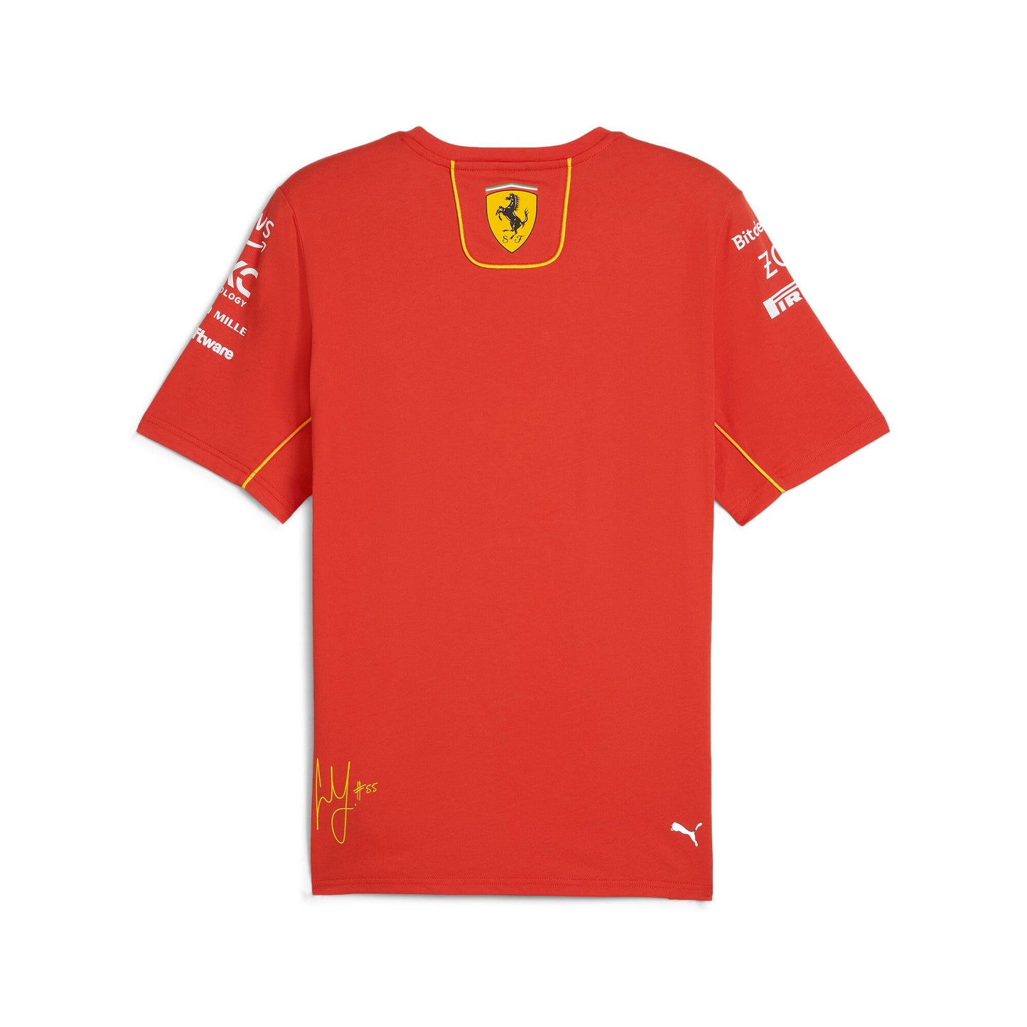 Puma Men's Sf Scuderia Ferrari Sainz Tee Tops
