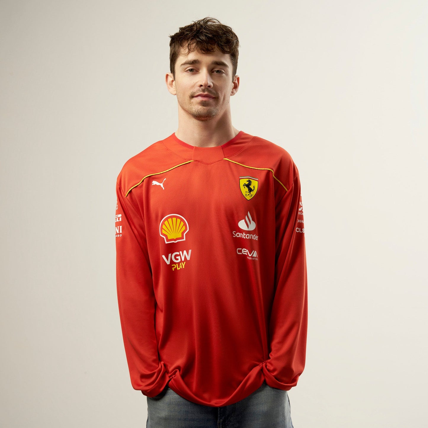 Puma Men's Sf Scuderia Ferrari Team Hockey Jersey