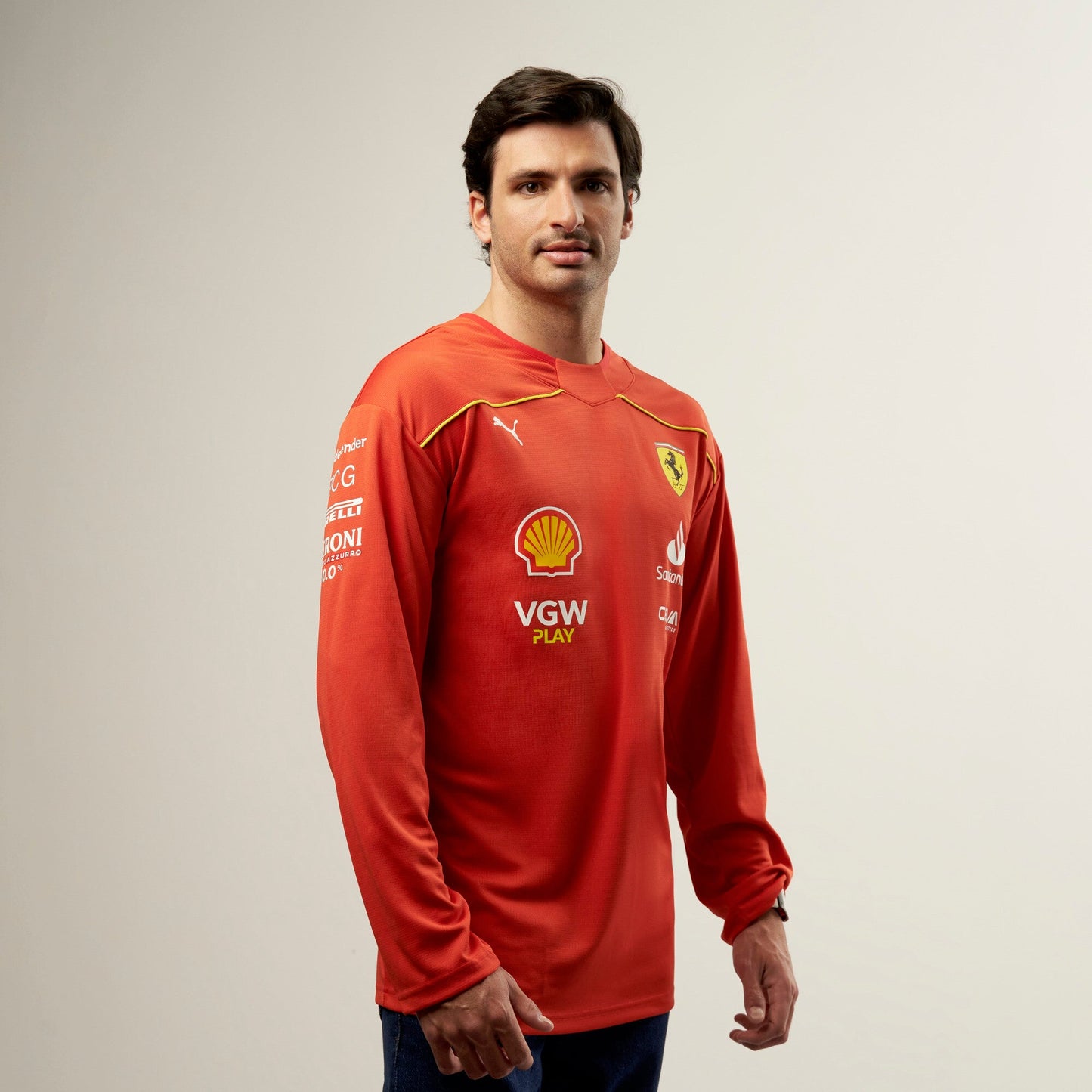 Puma Men's Sf Scuderia Ferrari Team Hockey Jersey