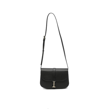 Shoulder Bag Black Leather
