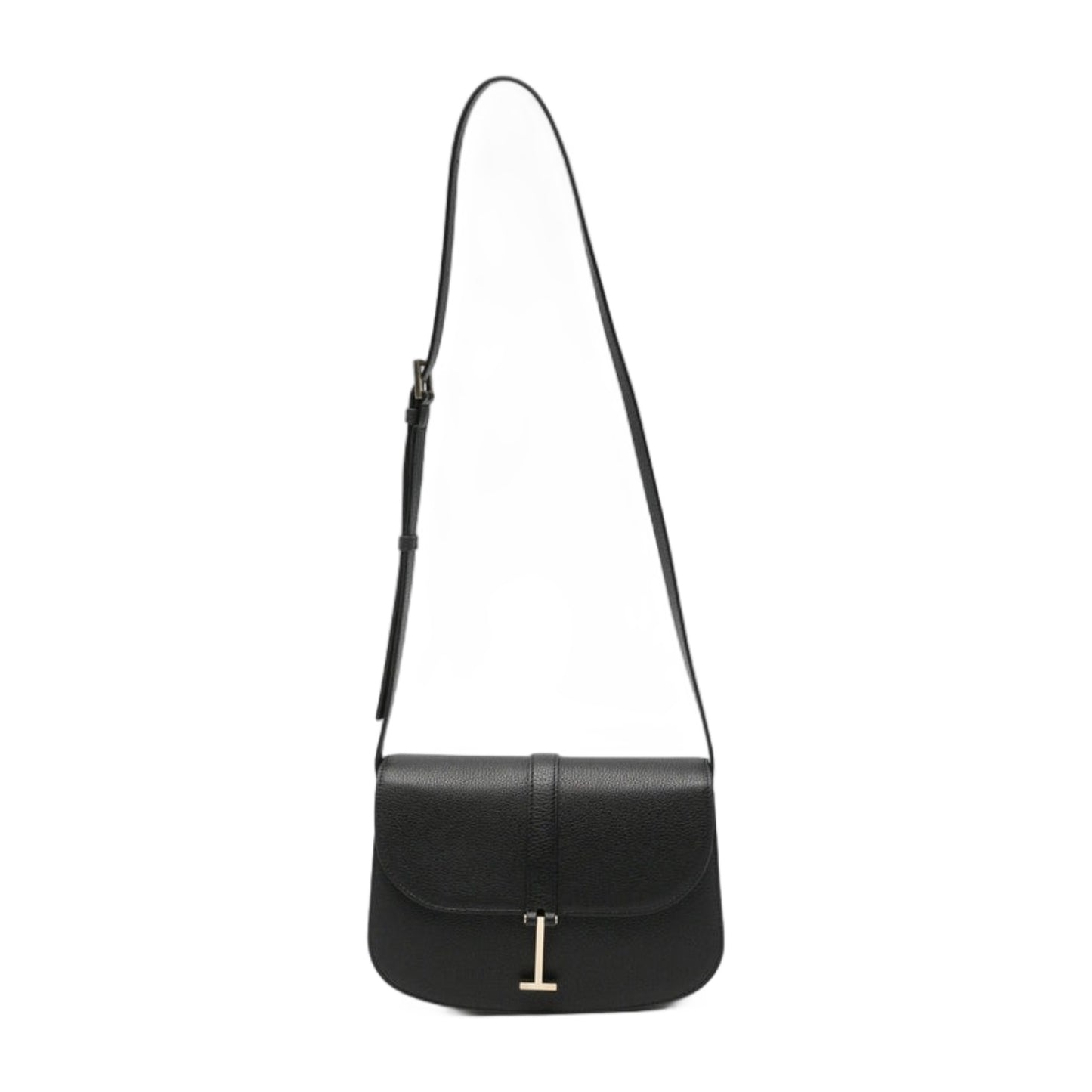 Shoulder Bag Black Leather