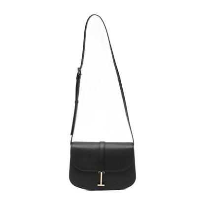 Shoulder Bag Black Leather