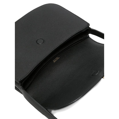 Shoulder Bag Black Leather
